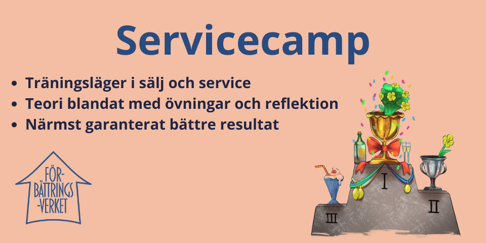 Servicecamp (Säljteknik för alla)