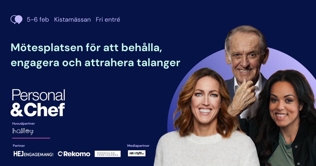 Personal & Chef: Mötesplatsen för att behålla, engagera och attrahera talanger