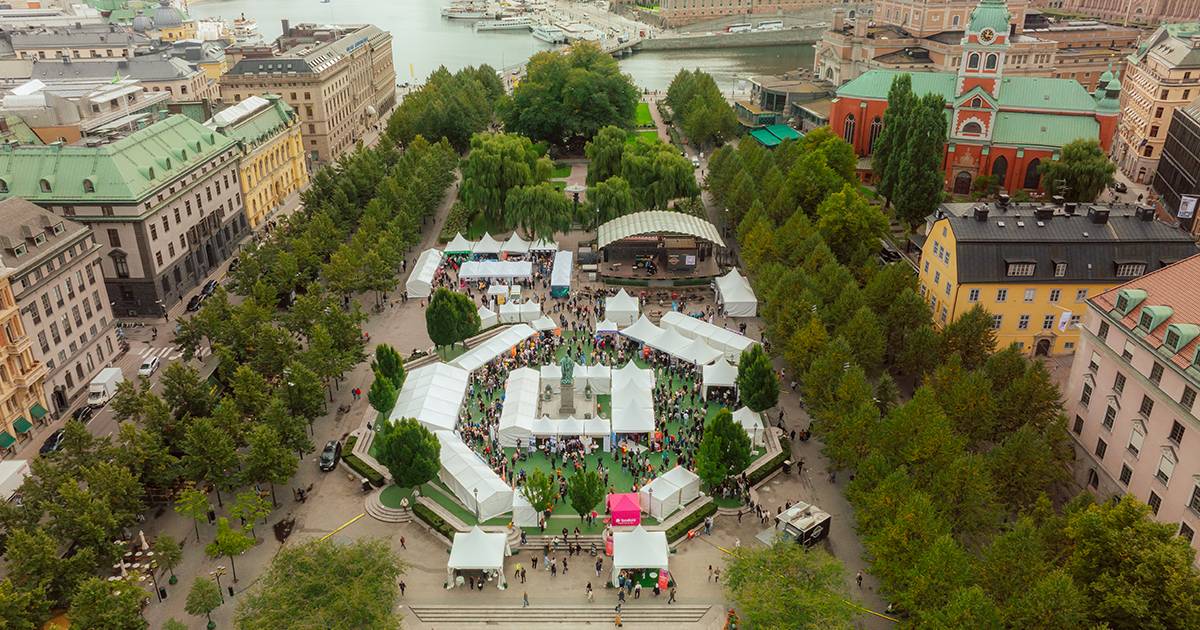 Över 600 personer hittade ett nytt jobb - Jobbfestivalen i Kungsträdgården